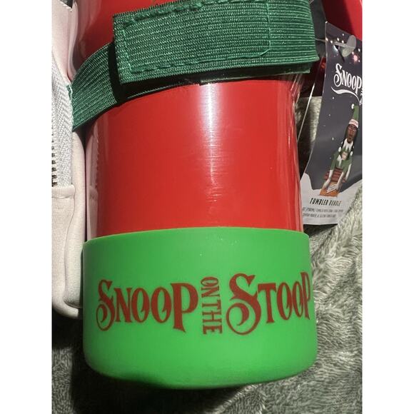 2025 Snoop On The Stoop Tumbler 40 oz Bundle Straw, Straw Topper & Zipper Pouch - Picture 4 of 9